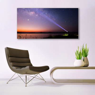 Glasbild aus Plexiglas® Himmel Meer Landschaft