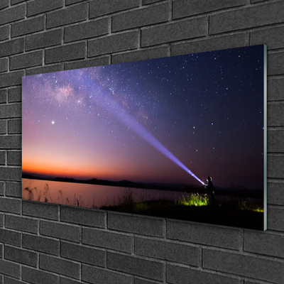 Glasbild aus Plexiglas® Himmel Meer Landschaft
