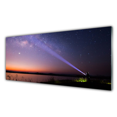 Glasbild aus Plexiglas® Himmel Meer Landschaft