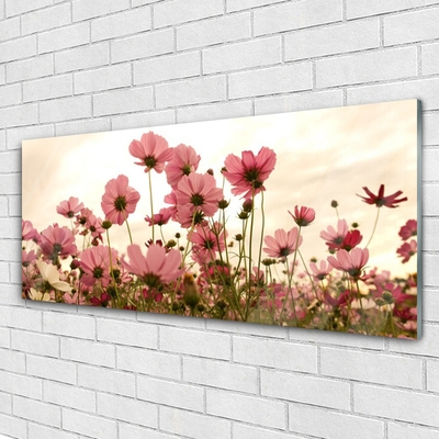 Glasbild aus Plexiglas® Blumen Pflanzen