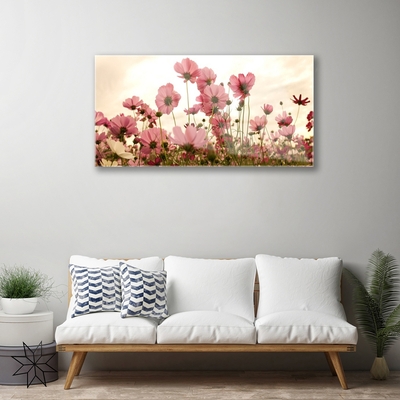 Glasbild aus Plexiglas® Blumen Pflanzen