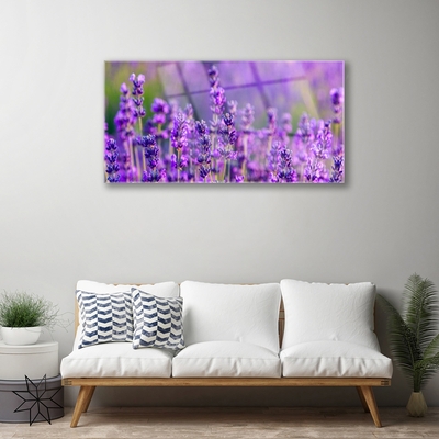 Glasbild aus Plexiglas® Blumen Pflanzen