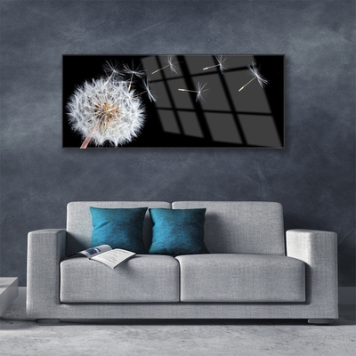 Glasbild aus Plexiglas® Pusteblume Pflanzen