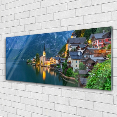 Glasbild aus Plexiglas® Stadt Meer Landschaft