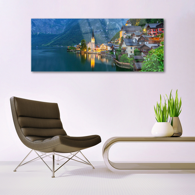 Glasbild aus Plexiglas® Stadt Meer Landschaft