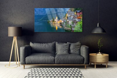 Glasbild aus Plexiglas® Stadt Meer Landschaft