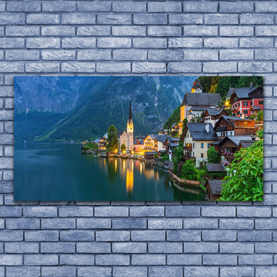 Glasbild aus Plexiglas® Stadt Meer Landschaft