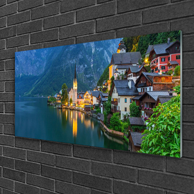 Glasbild aus Plexiglas® Stadt Meer Landschaft