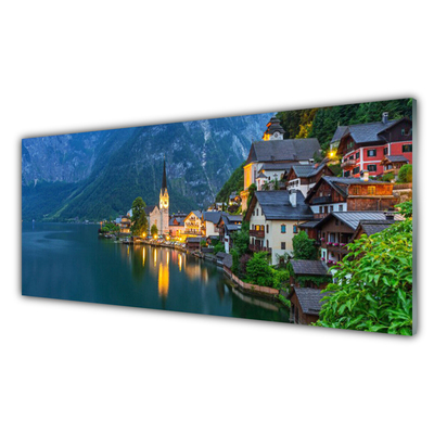 Glasbild aus Plexiglas® Stadt Meer Landschaft