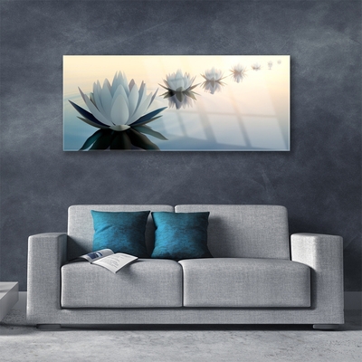 Glasbild aus Plexiglas® Blumen Pflanzen