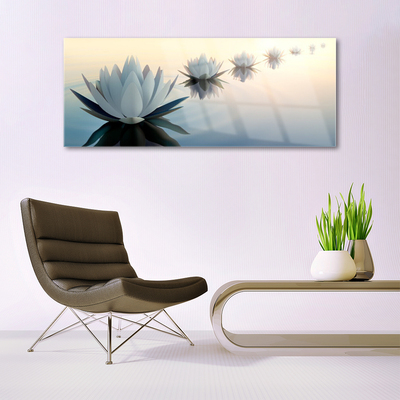 Glasbild aus Plexiglas® Blumen Pflanzen