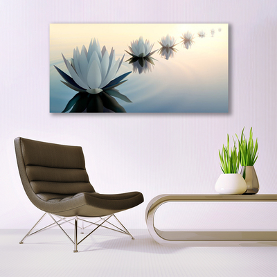 Glasbild aus Plexiglas® Blumen Pflanzen