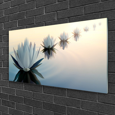 Glasbild aus Plexiglas® Blumen Pflanzen