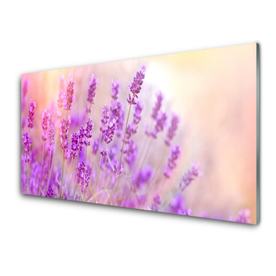 Glasbild aus Plexiglas® Blumen Pflanzen