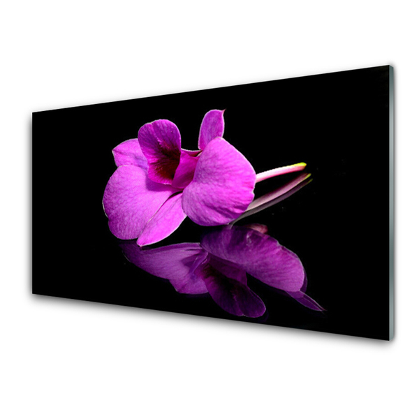 Glasbild aus Plexiglas® Blume Pflanzen