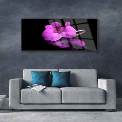 Glasbild aus Plexiglas® Blume Pflanzen