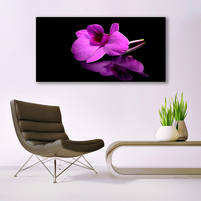 Glasbild aus Plexiglas® Blume Pflanzen