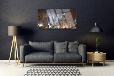 Glasbild aus Plexiglas® Stadt Gebäude