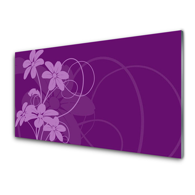 Glasbild aus Plexiglas® Abstraktes Kunst
