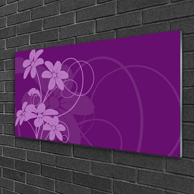 Glasbild aus Plexiglas® Abstraktes Kunst