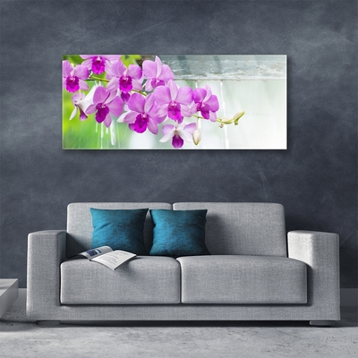 Glasbild aus Plexiglas® Blumen Pflanzen