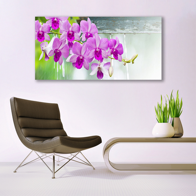 Glasbild aus Plexiglas® Blumen Pflanzen