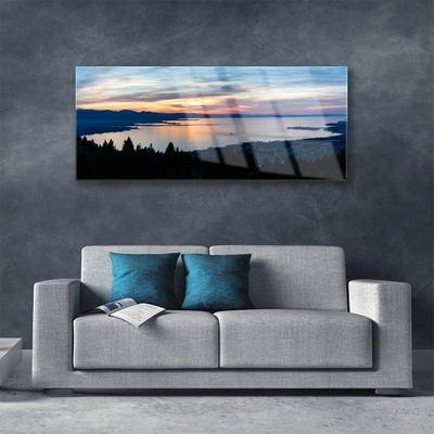 Glasbild aus Plexiglas® Meer Strand Landschaft