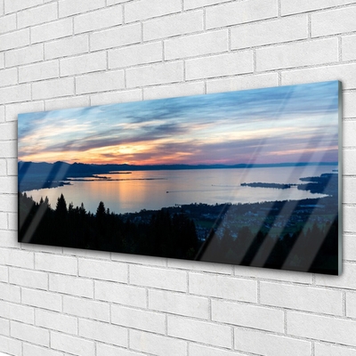 Glasbild aus Plexiglas® Meer Strand Landschaft