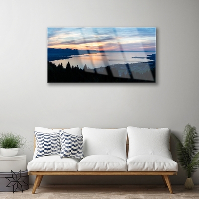 Glasbild aus Plexiglas® Meer Strand Landschaft