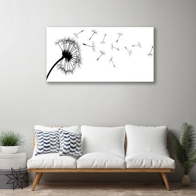 Glasbild aus Plexiglas® Pusteblume Pflanzen