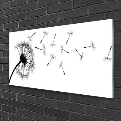 Glasbild aus Plexiglas® Pusteblume Pflanzen