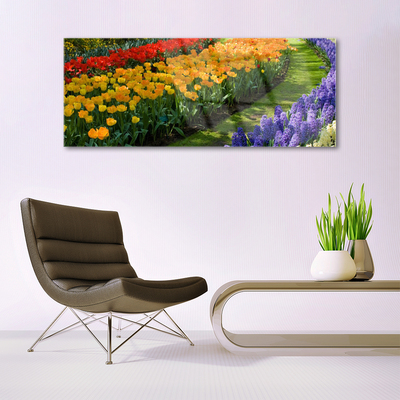 Glasbild aus Plexiglas® Blumen Pflanzen