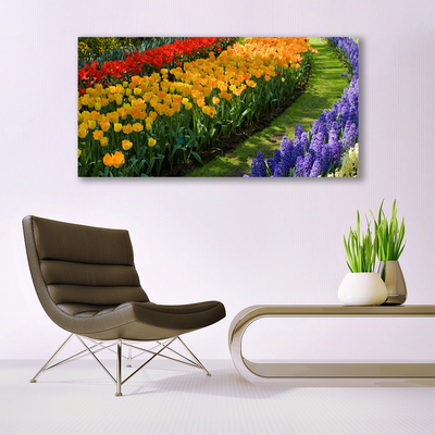 Glasbild aus Plexiglas® Blumen Pflanzen