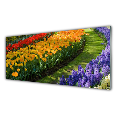 Glasbild aus Plexiglas® Blumen Pflanzen