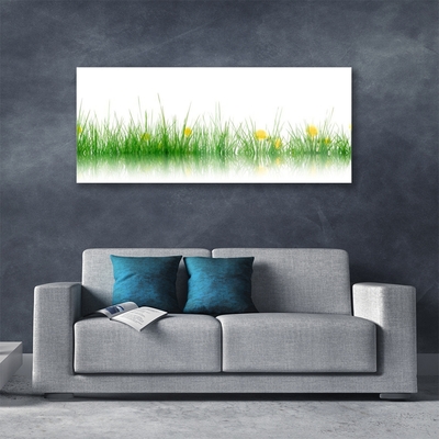 Glasbild aus Plexiglas® Gras Natur