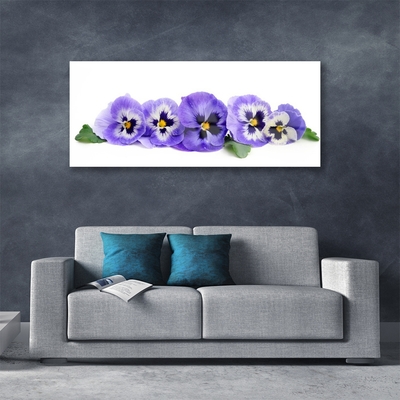Glasbild aus Plexiglas® Blumen Blätter Pflanzen