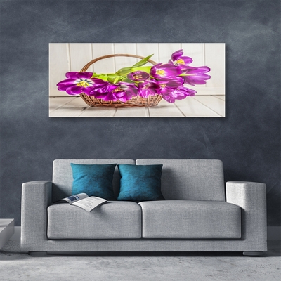 Glasbild aus Plexiglas® Blumen Pflanzen