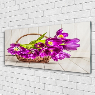 Glasbild aus Plexiglas® Blumen Pflanzen