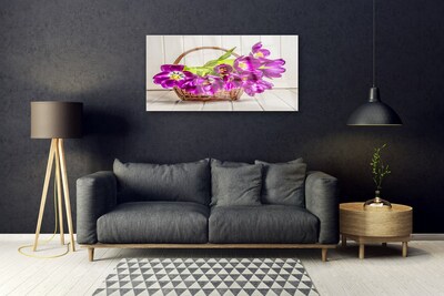 Glasbild aus Plexiglas® Blumen Pflanzen