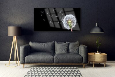 Glasbild aus Plexiglas® Pusteblume Pflanzen