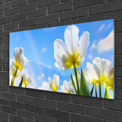 Glasbild aus Plexiglas® Blumen Pflanzen