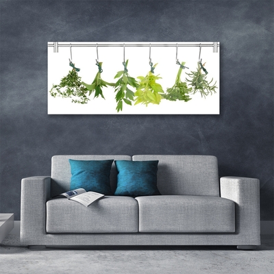 Glasbild aus Plexiglas® Blätter Pflanzen