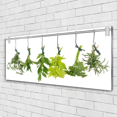 Glasbild aus Plexiglas® Blätter Pflanzen