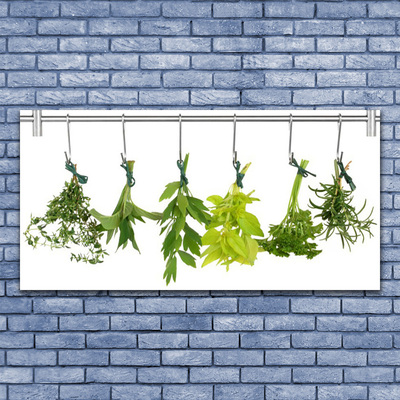 Glasbild aus Plexiglas® Blätter Pflanzen