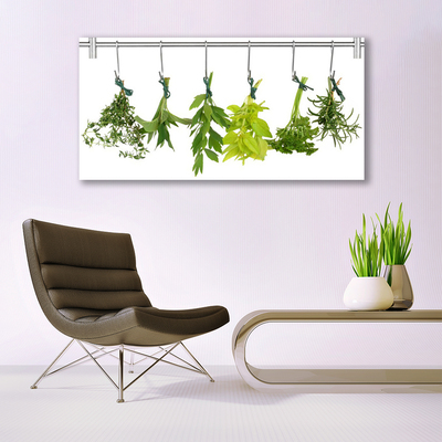 Glasbild aus Plexiglas® Blätter Pflanzen