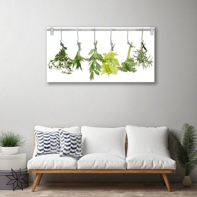 Glasbild aus Plexiglas® Blätter Pflanzen