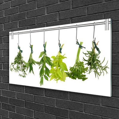 Glasbild aus Plexiglas® Blätter Pflanzen