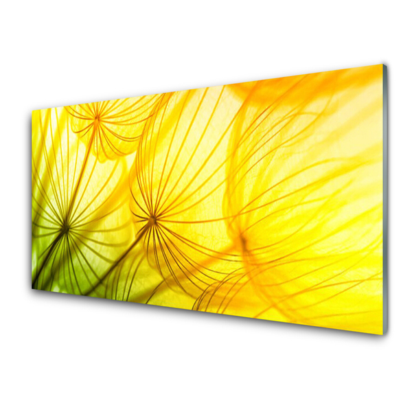 Glasbild aus Plexiglas® Pusteblume Pflanzen