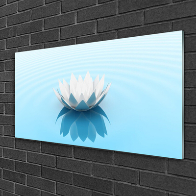 Glasbild aus Plexiglas® Blume Pflanzen