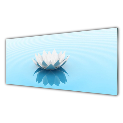Glasbild aus Plexiglas® Blume Pflanzen